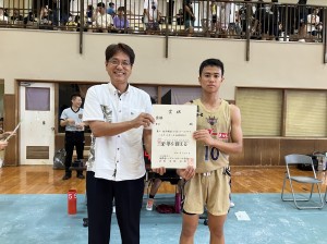 男子優勝琉球ゴールデンキングスU15